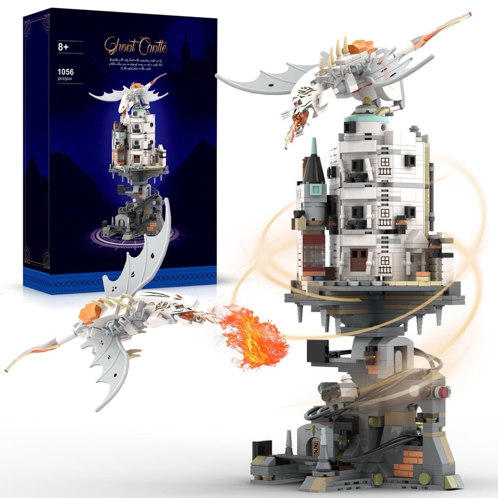 Harry Potter Ghost Castle Building Set Sealed‎ Box 1056 Pieces Rated 8Y+